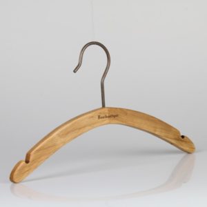 Vintage Wooden Hanger with Notches